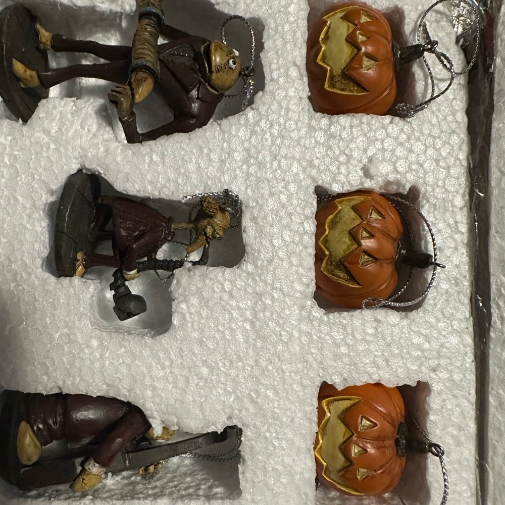 Hawthorne Village Nightmare Before Christmas Ornaments